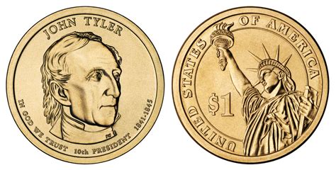how much is the john tyler dollar coin worth